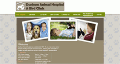 Desktop Screenshot of dunhamanimalhospital.com